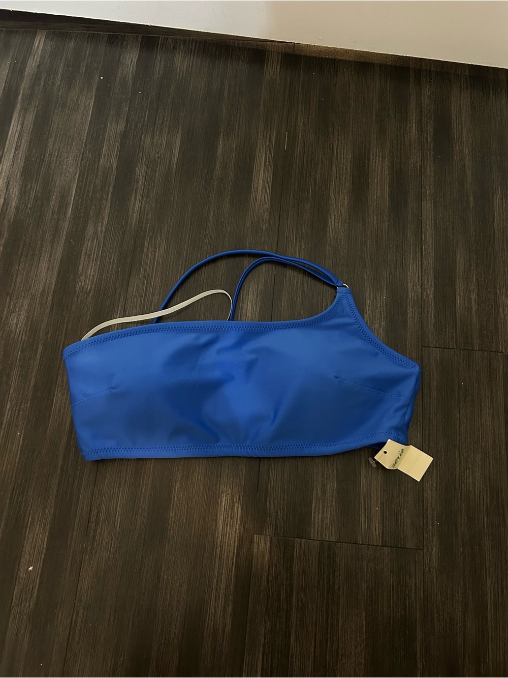 nwt aerie one-shoulder bikini top